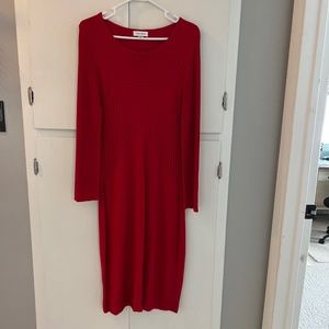 Calvin Klein knitted dress; size XL